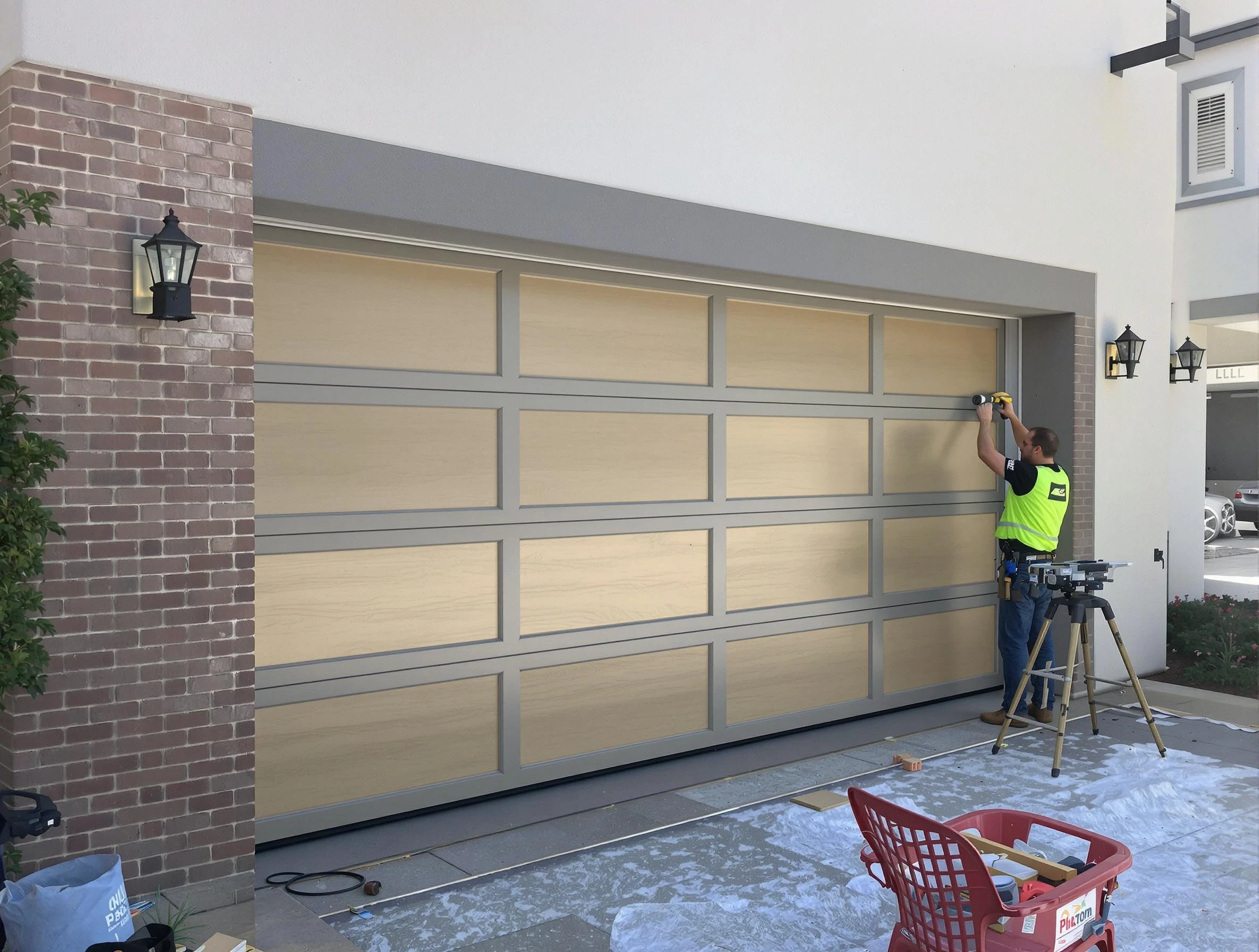 Garage door replacement service by Westford Garage Door Repair in Westford