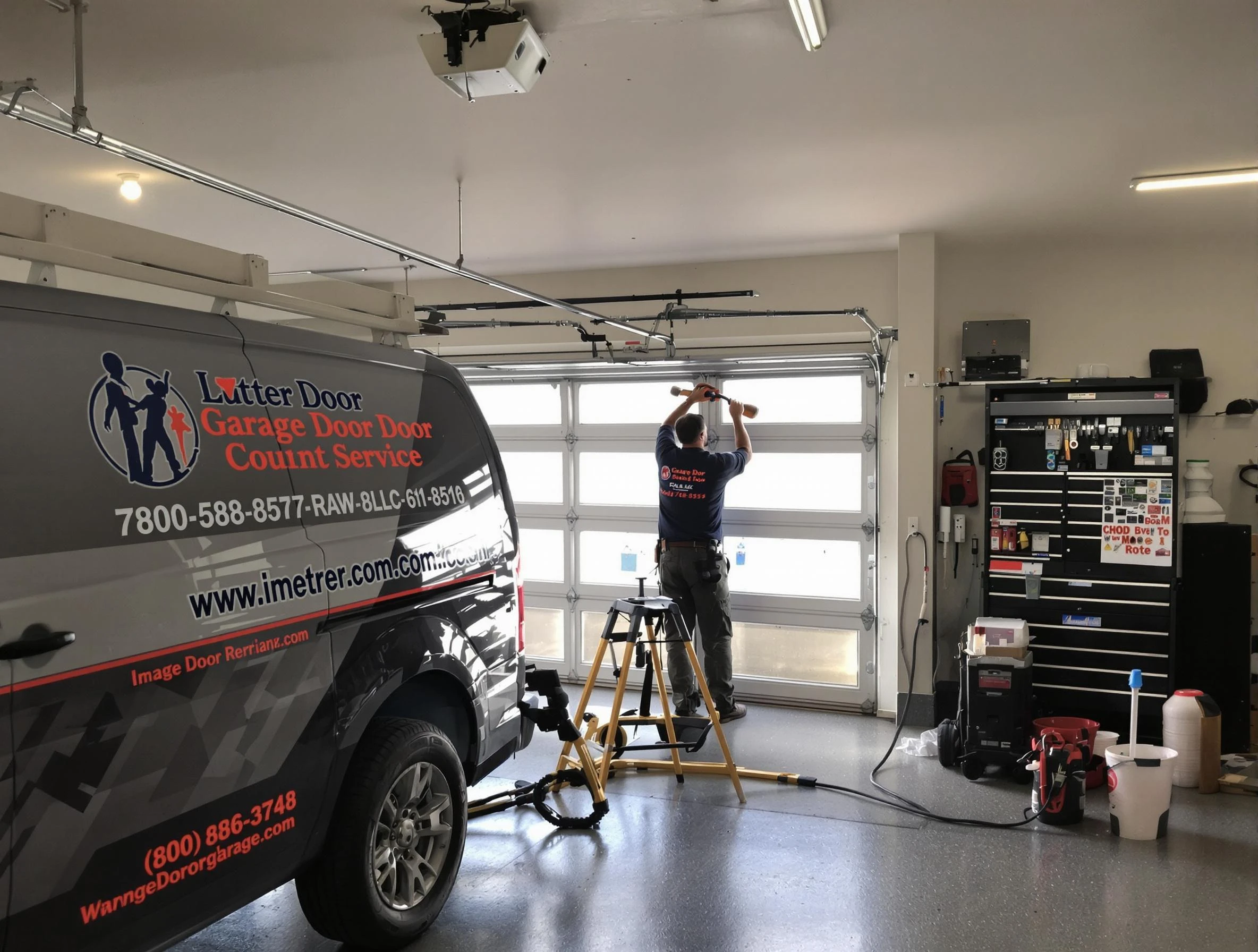 Westford Garage Door Repair rapid response team performing same-day repair in Westford